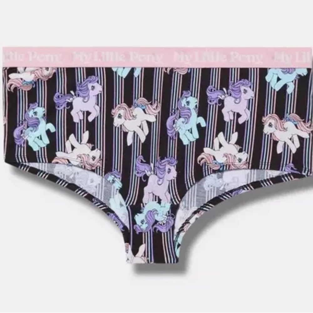 My Little Pony Mid Rise Boyshort Panty - Torrid